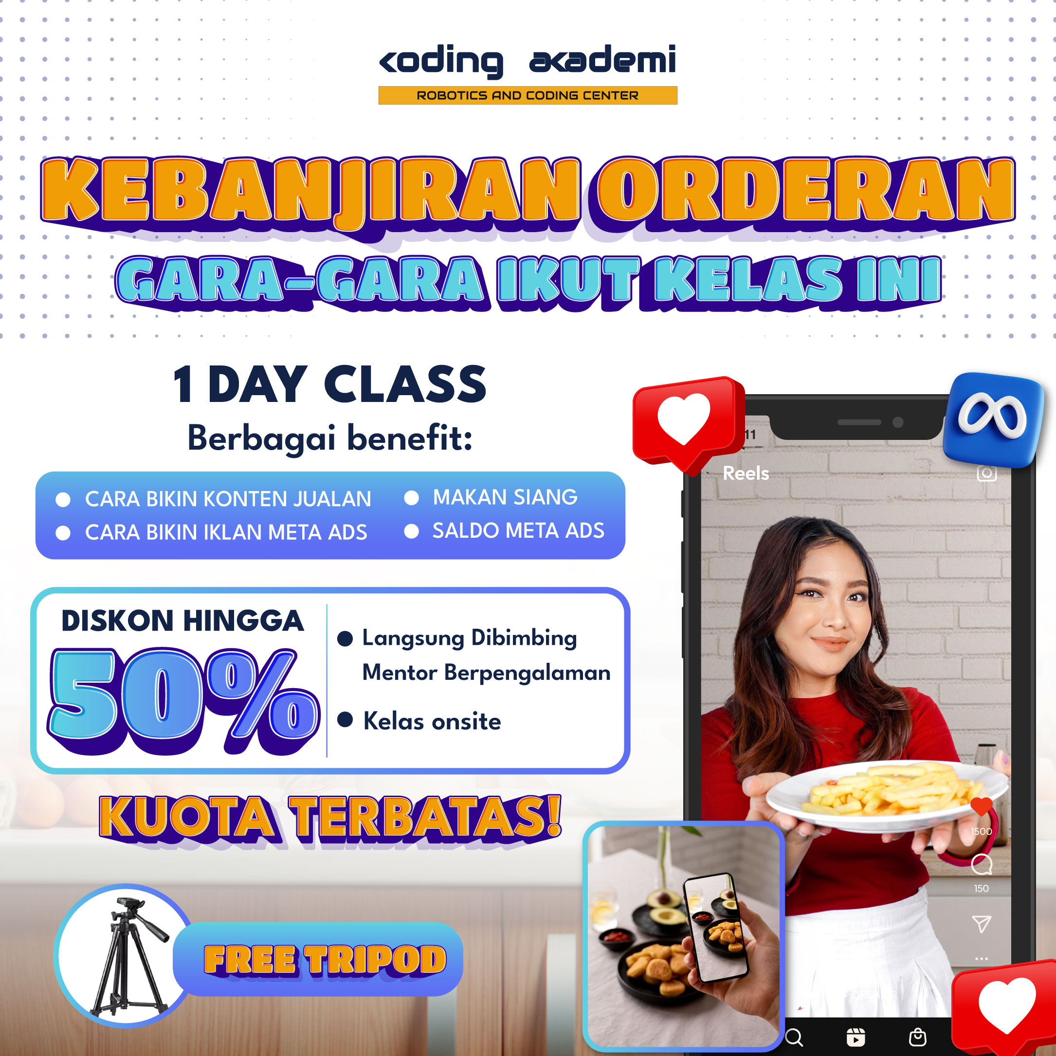 Workshop Digital Marketing Kuliner di Bali