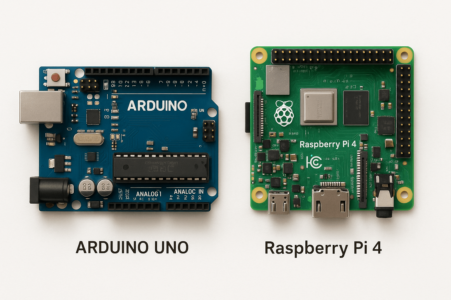 Arduino vs Raspberry Pi