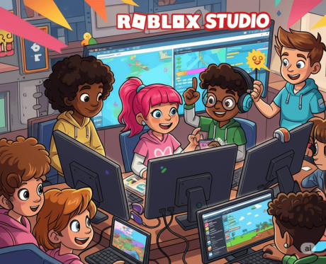 membuat game Roblox