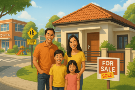 rumah dekat sekolah