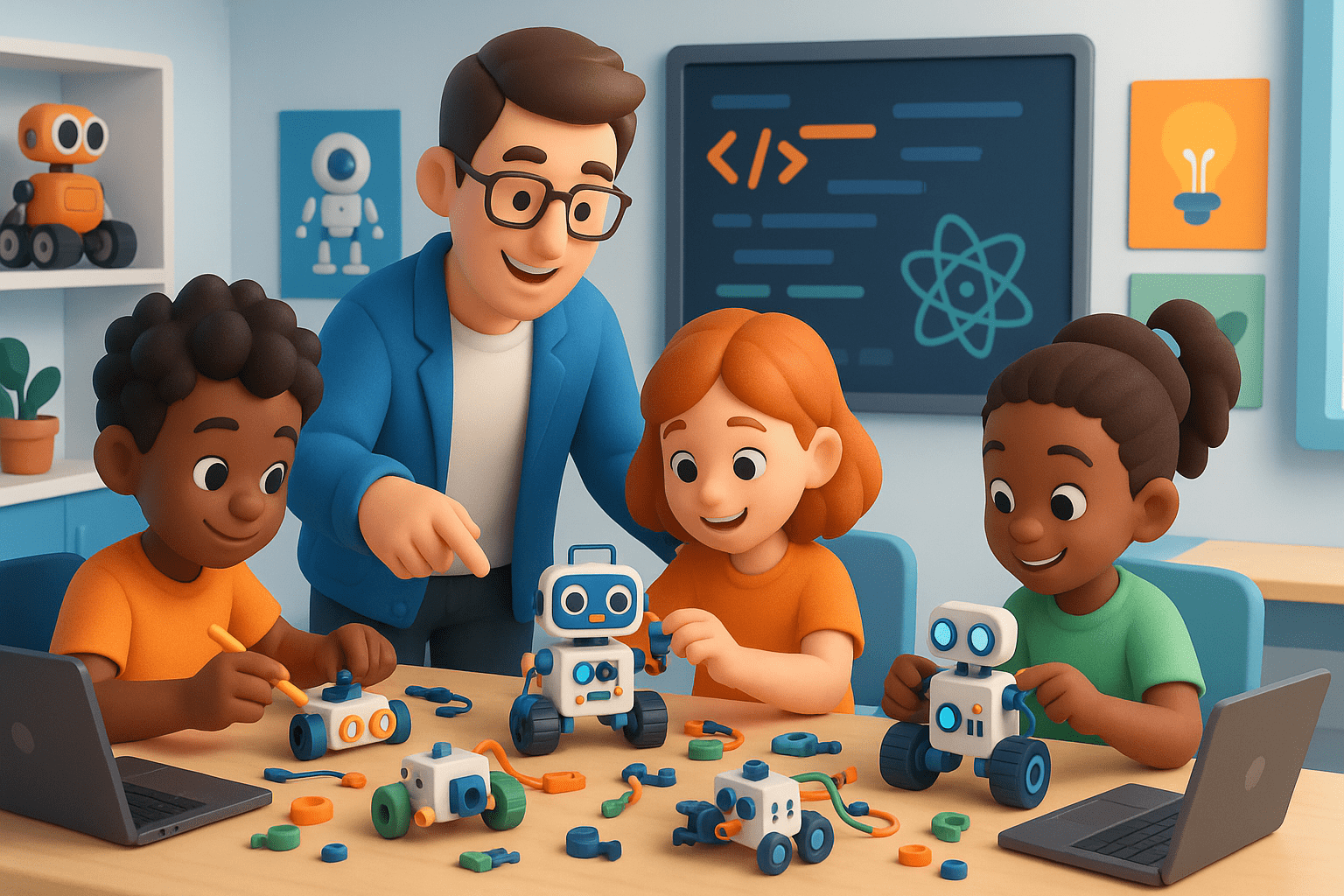 belajar robotika anak